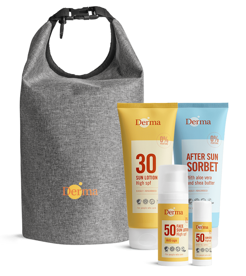 Derma Summer Sun Kit - Vandfast solcreme